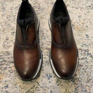 Berluti Fast Track Leather Sneakers